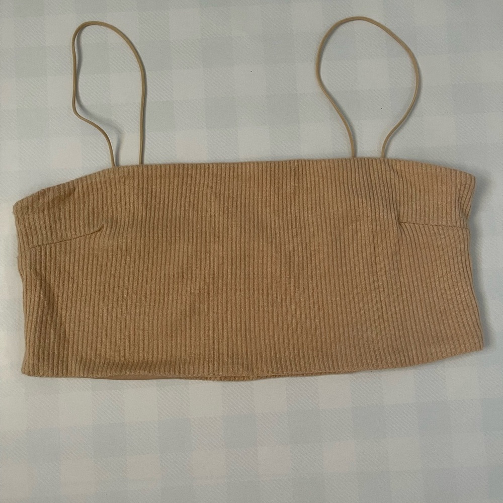 Forever 21 Tan Crop top